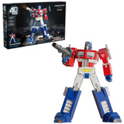 4D Build, Transformers Optimus Prime 3D Model Kit with LED Lights, Transformers Collectibles & Desk Décor, Building Toys, 321 Pieces, 3D Puzzles, Gift Ideas for Ages 12 & Up.