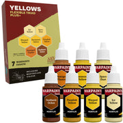 The Army Painter, Warpaints Flexible Triad PLUS+: Yellows, 7 x 18 ml acrylic paints - Miniature quality hobby paint for Dungeons and Dragons & Warhammer Miniatures