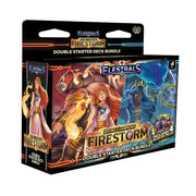 Elestrals TCG: Divine Champions - Firestorm Hestia vs. Poseidon Double Starter Deck Bundle with 4 Packs, 2X How-to-Play Game Mats, and 2X Posters