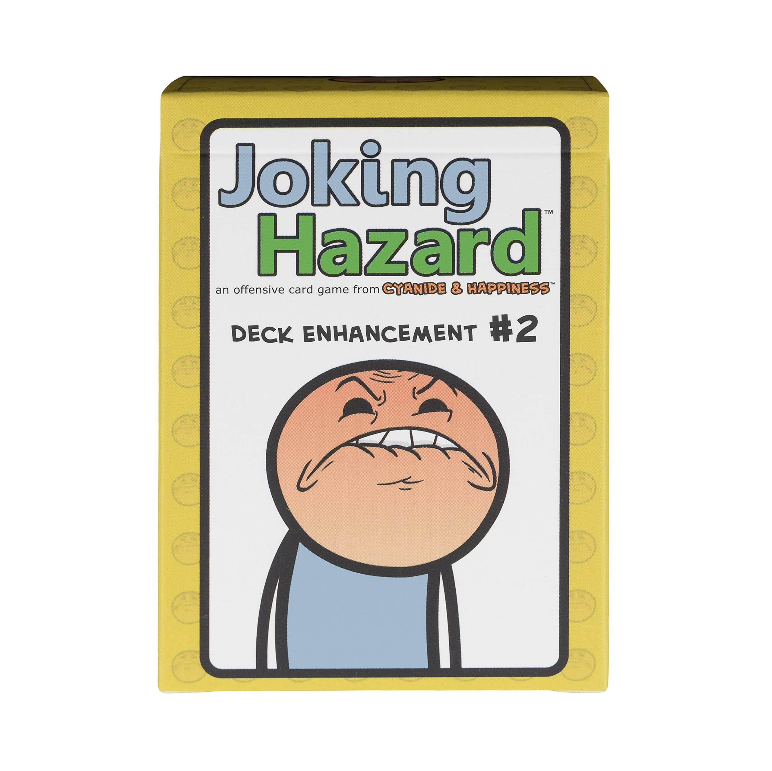 Joking Hazard Deck Enhancement #2 - Expansion Pack for Fun Party Games by Cyanide & Happiness, 100 New Hilarious Comic Cards | Perfect for Game Night | Enhancement #2