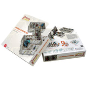 Dungeons & Lasers: Fantasy Starter Set with 286 Pieces of Tabletop D&D Terrain and DND Accessories for 5E Compatible RPG Games - Unpainted and Unassembled - for Ages 14+