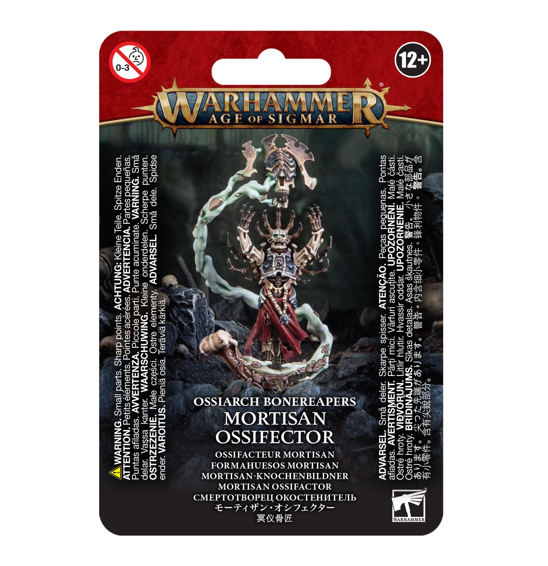 Warhammer Games Workshop Age of Sigmar - Ossiarch Bonereapers Mortisan Ossifector