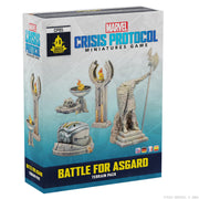 Marvel: Crisis Protocol Battle for Asgard Terrain Pack - Enhance Your Battles with Asgardian Terrain! Tabletop Superhero Game, Ages 14+, 2 Players, 90 Minute Playtime, Made by Atomic Mass Games