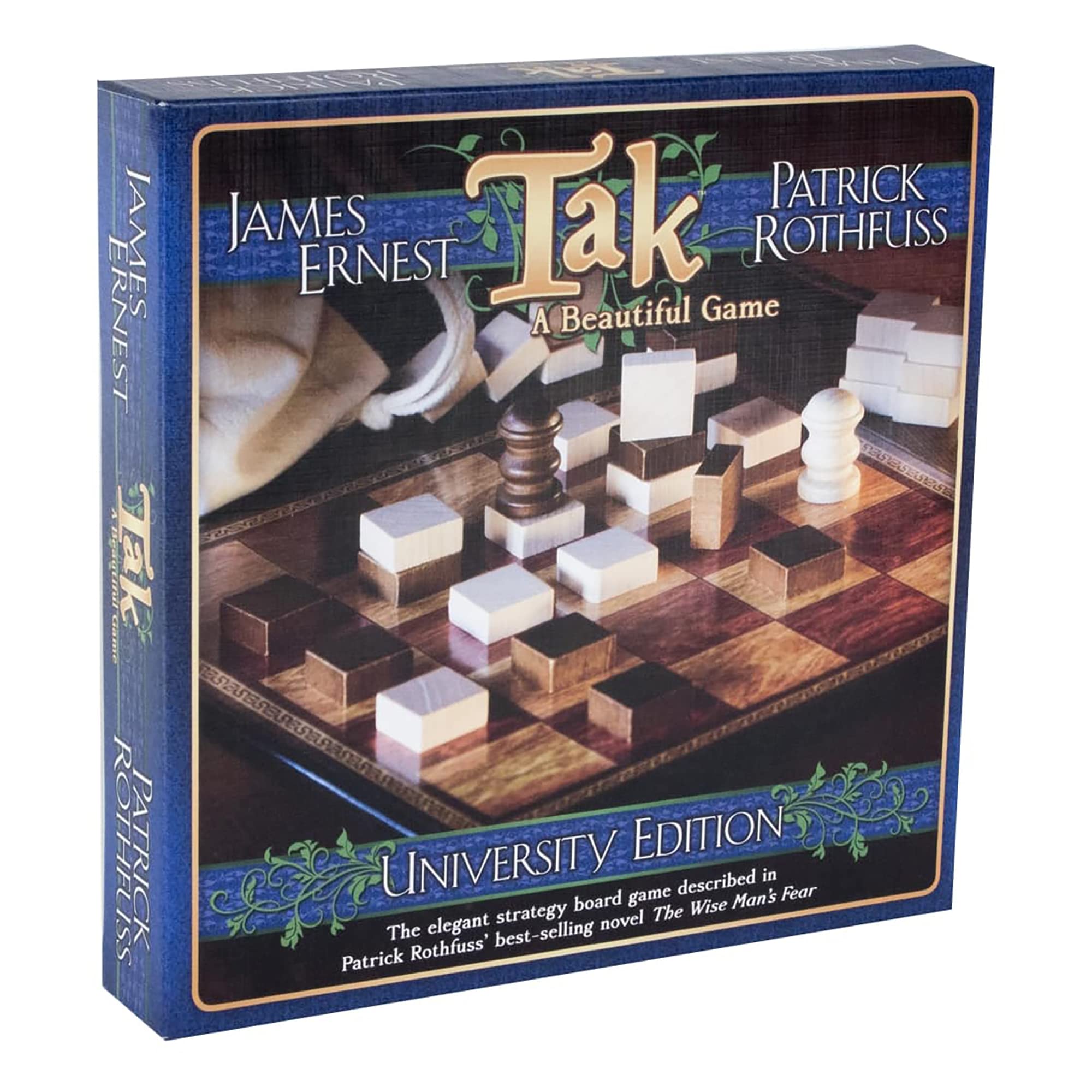 Cheapass Games Tak: University Edition - 2 Player Abstract Board Game, an Elegant Head to Head Strategy Game, Greater Than Games