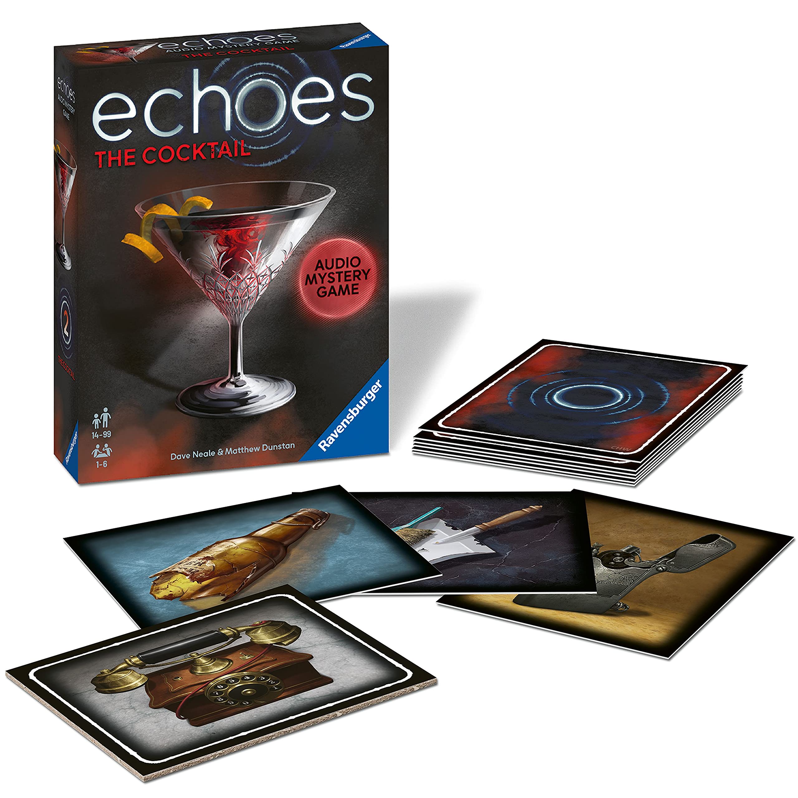 Ravensburger Echoes: The Cocktail – A Thrilling and Immersive Audio Mystery Game for Ages 14 and up