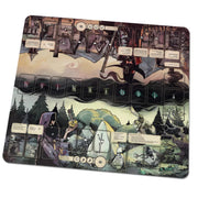 Capstone Games Premium Stitched Playmat for Pagan: Fate of The Roanoke Board Game, Durable Non-Slip Base, Neoprene Mat with Cardboard Display Box - Ages 15 Yrs & Above