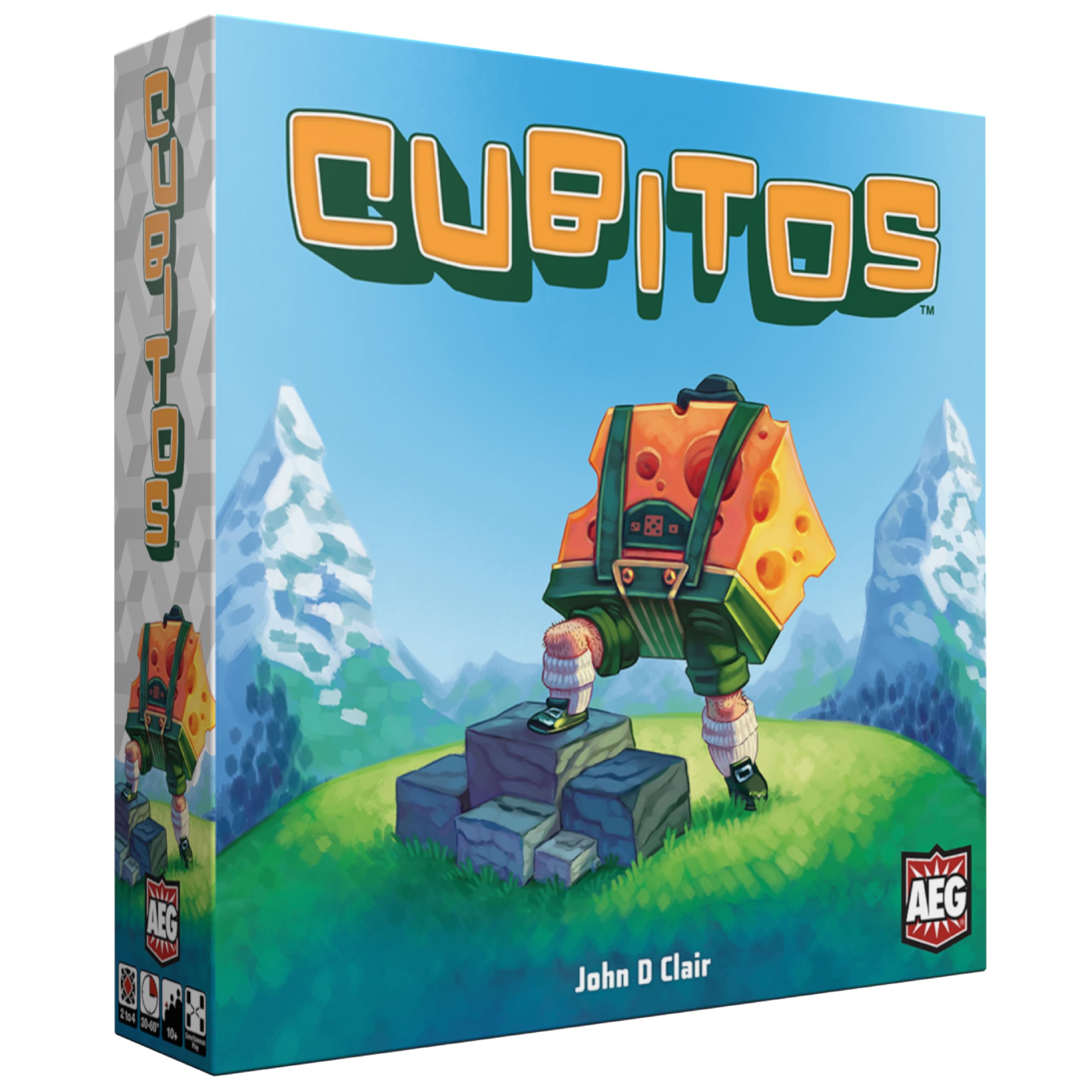 AEG Cubitos Board Game | Award-Winning Dice Racing Game | Push Your Luck Fun for the whole Family | 2-4 Players | Ages 10+ | 30-45 Minute Playtime