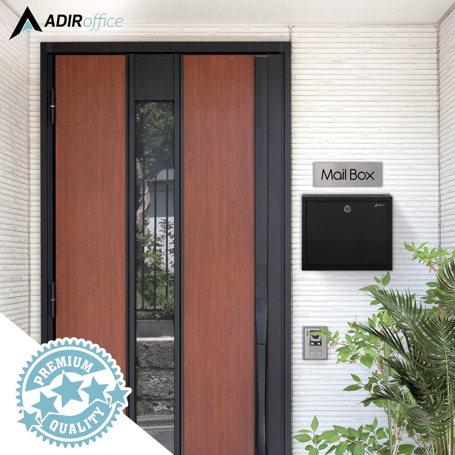Wall Mountable Large Steel  Drop Box (2 pack)