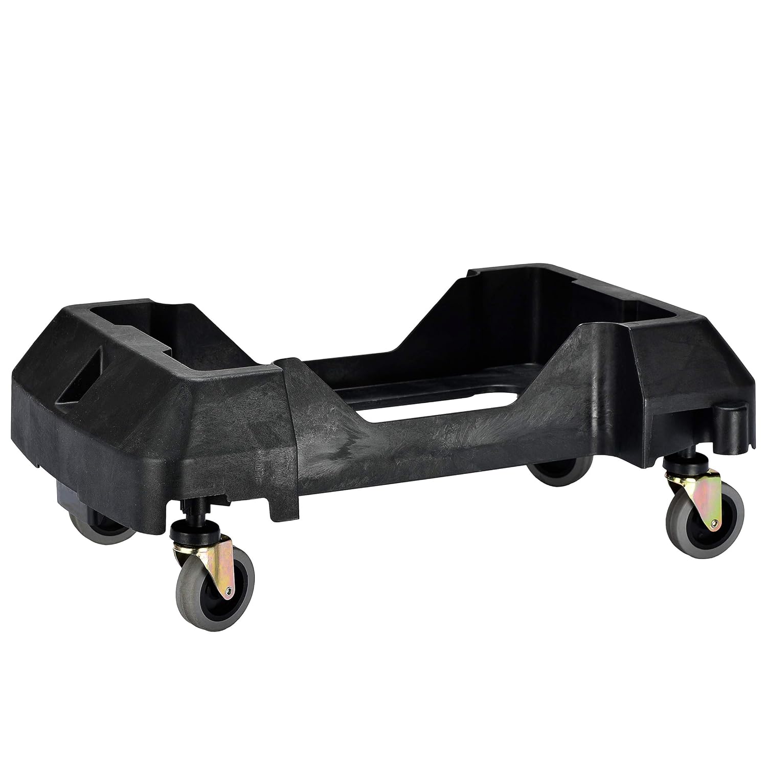Rectangular Trash Can Dolly, Black