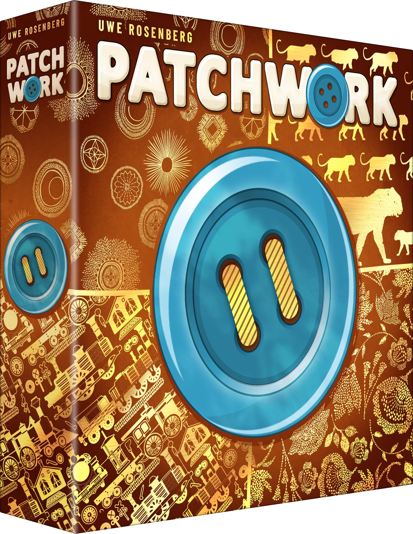 Lookout Games Patchwork Specials Board Game (10-Year Anniversary Edition) New Illustrations, Solo Mode & Exclusive Tokens! Strategy Game for Kids & Adults, Ages 8+, 2 Players, 30 Min Playtime
