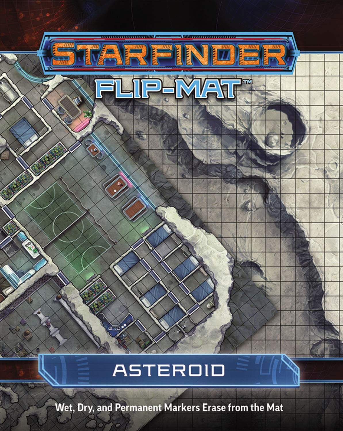 Starfinder: Flip-Mat: Asteroid