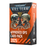 102-63 Warhammer 40,000: Kill Team: Approved Ops Cards 2025