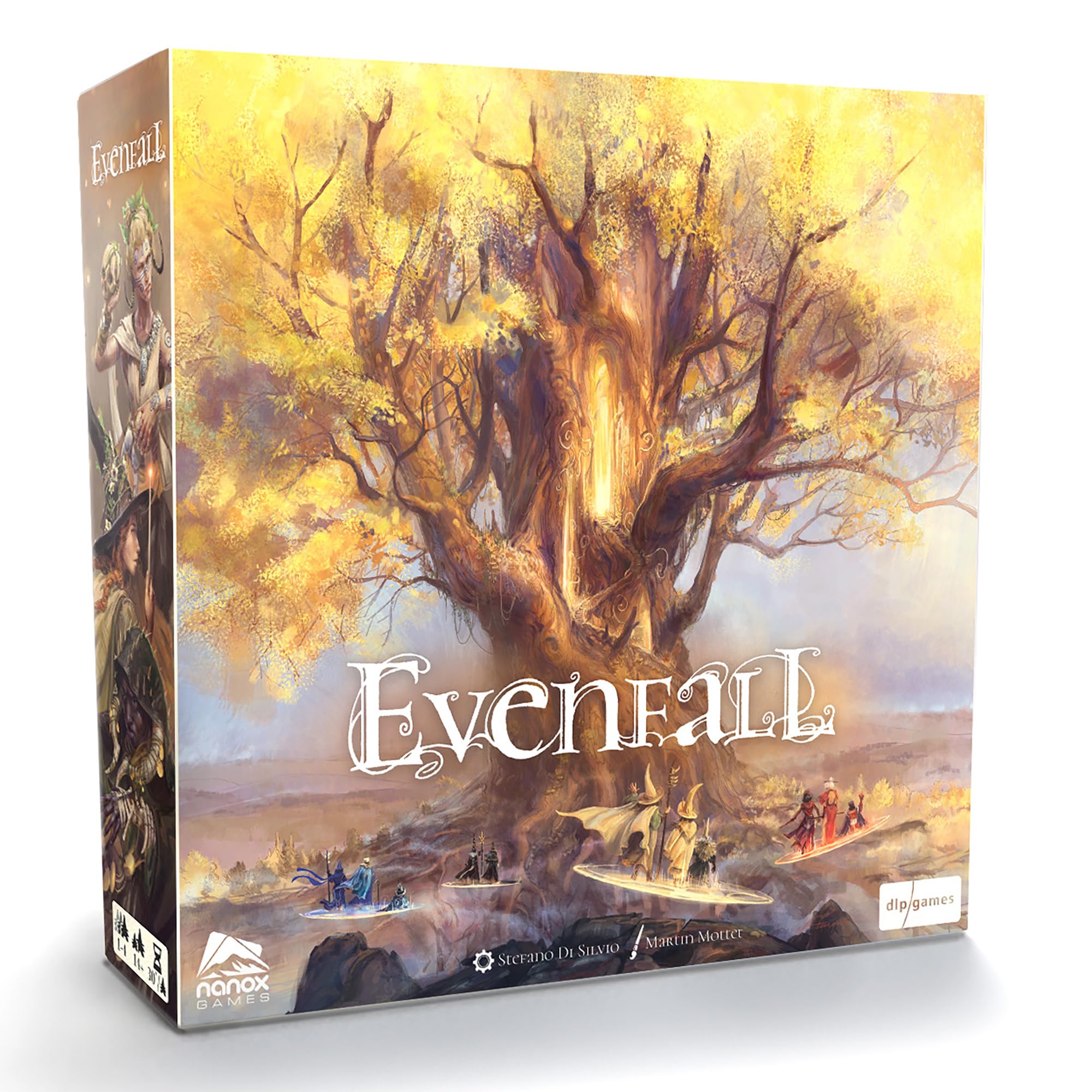 Matagot: Evenfall: The Crystal Path - Expansion Board Game, Supernatural & Magical Themes, New Clans & Content, Ages 14+, 1-4 Players, 60-120 Min