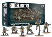 Warlord Games Firefly Airborne Infantry - United States Miniatures for Konflikt 47 Highly Detailed 28mm Scale Miniatures