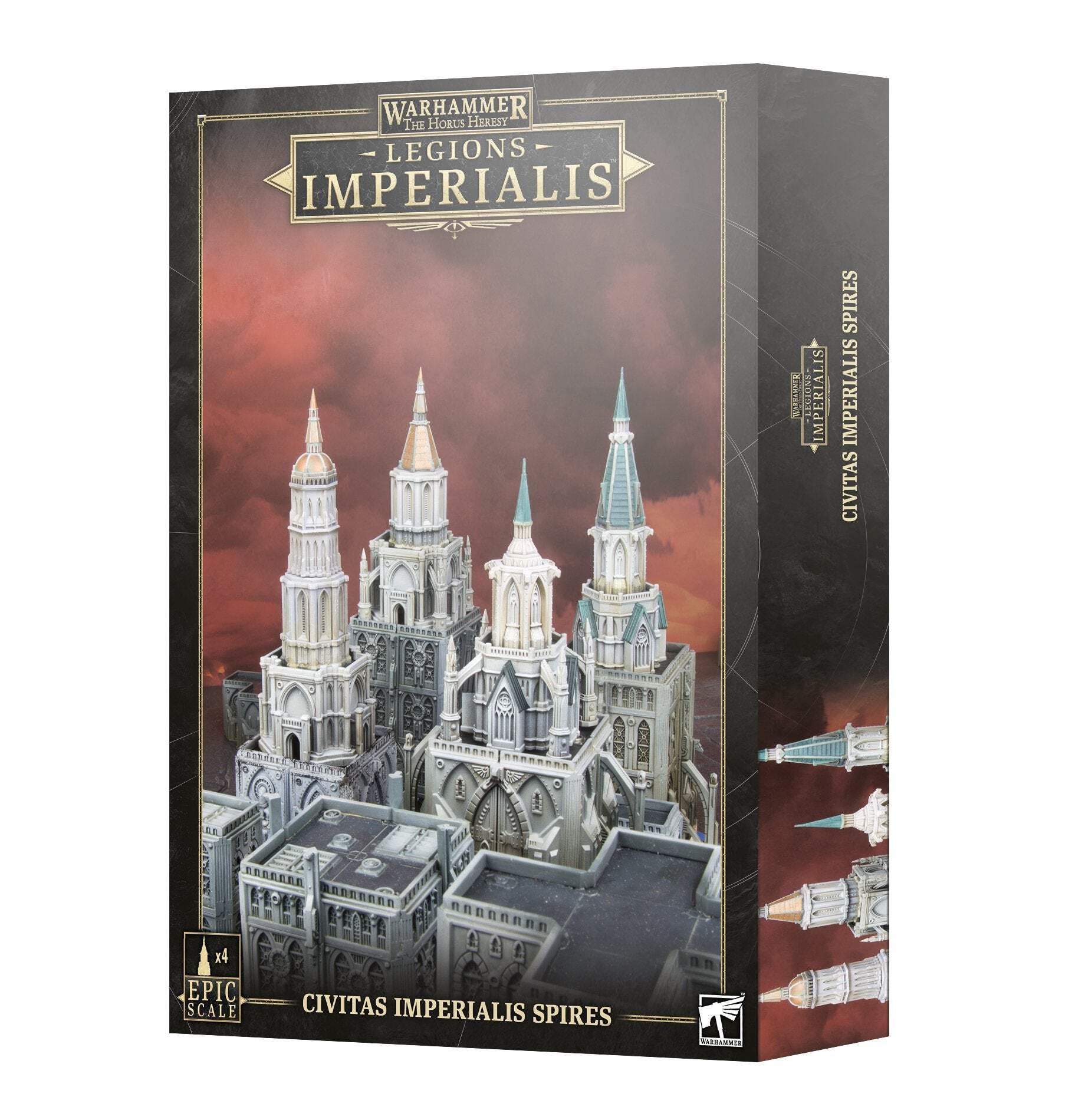 Warhammer Games Workshop Horus Heresy - Legions Imperalis - Adeptus Titanicus: Civitas Imperialis Spires [Epic Scale]