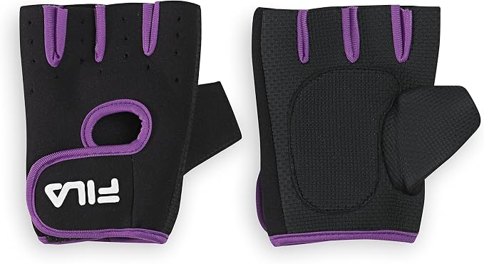 FILA Accessories Women's Fitness Gloves M-L Black/.Purple