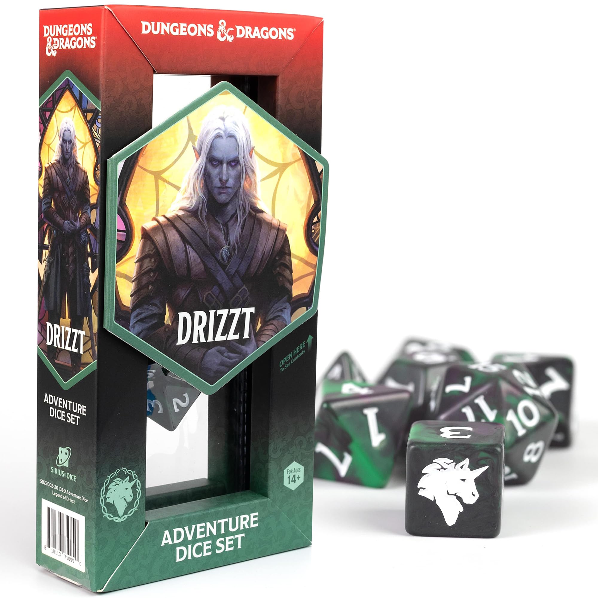 D&D Adventure Dice (Legend of Drizzt)