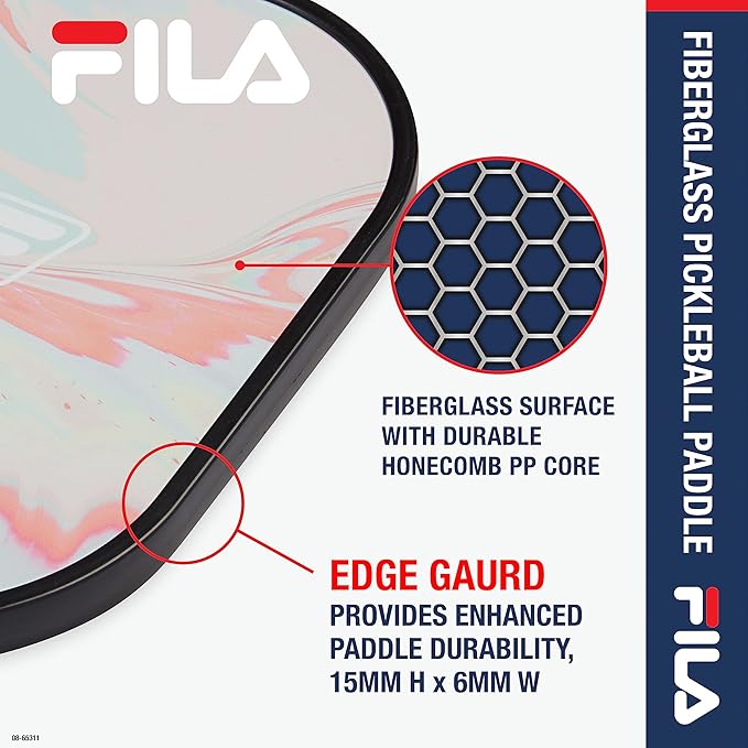 Fila Fiberglass Pickleball Paddle - Splatter