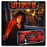 Let's Split Up - an Outrageous Horror Spoof Game | Ages 12+, 4-12 Players | Halloween Games for Teens | Horror Board Games Alternative | Outdoor Games | Teen Boys Gift Ideas | Pulse-Pounding Thrills!