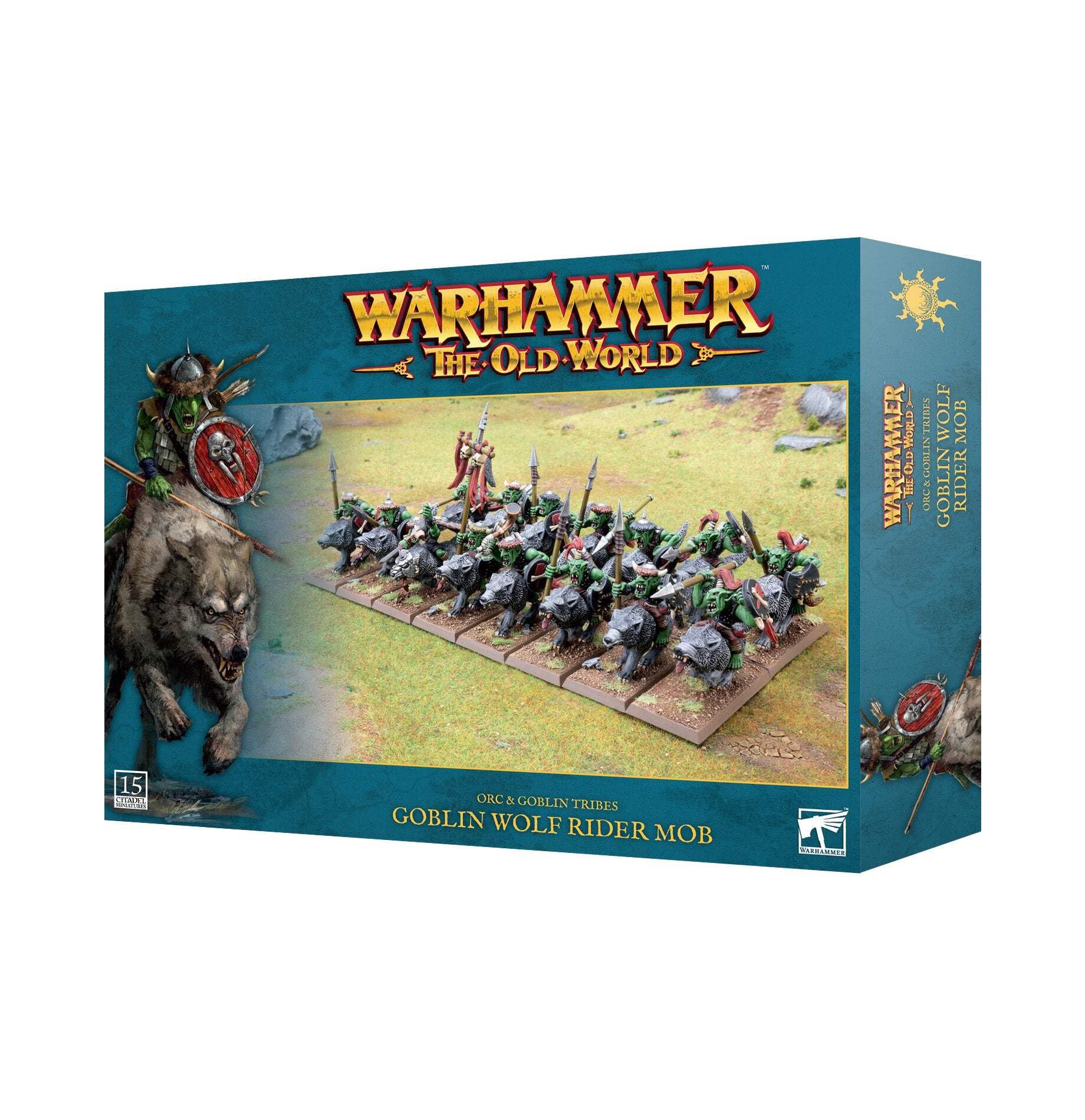 Warhammer Old World - Goblin Wolf Rider Mob