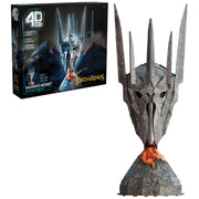 4D Build, Lord of The Rings Sauron Helmet 3D Model Kit, Lord of The Rings Collectibles & Desk Décor, Adult Puzzle, Building Toys, 203 Pieces, 3D Puzzles, Gift Ideas for Ages 12 & Up