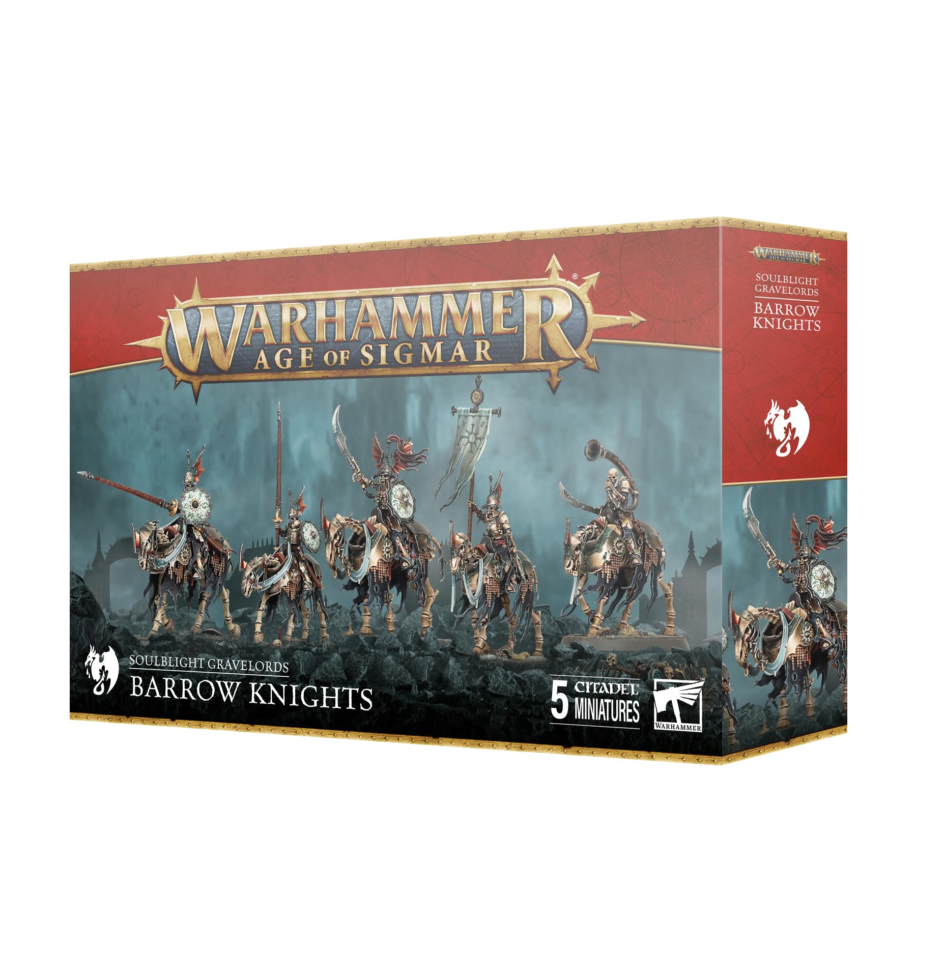 Games Workshop Warhammer: SOULBLIGHT GRAVELORDS: Barrow Knights
