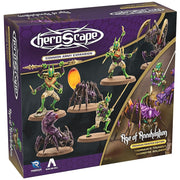Renegade Games: Heroscape - Skordyre Soldiers Common Army Expansion - 6 Unpainted Assembled Hero Miniatures, 4 Army Cards, Tabletop Battle Game Set