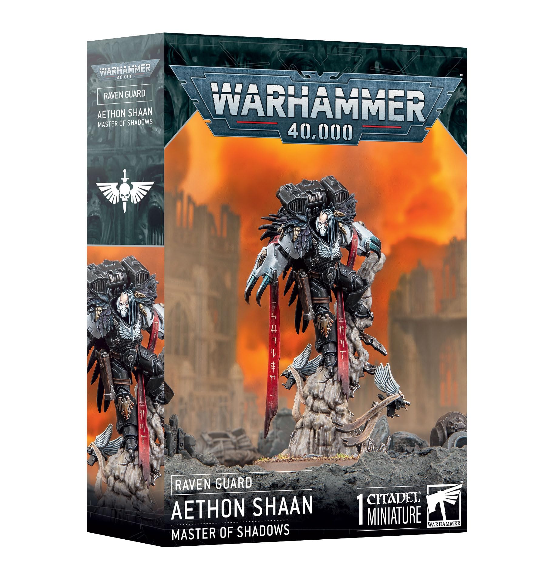 Warhammer 40K: Raven Guard: Aethon Shaan, Master of Shadows