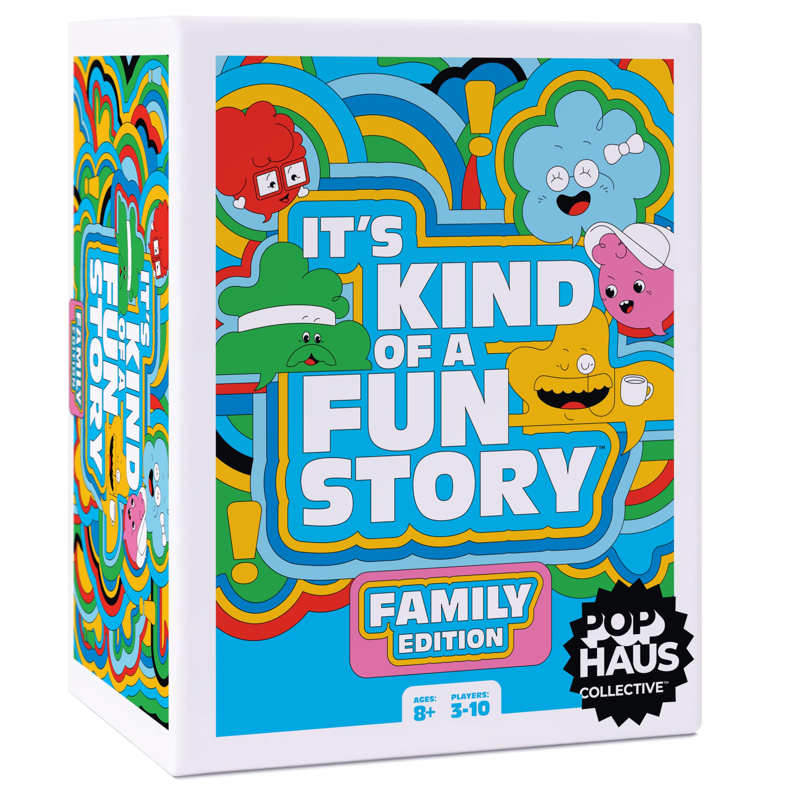 It’s Kind of a Fun Story: Family Edition – Family & Kids Game, Conversation and Storytelling Card Game with 320 Cards for Family Game Nights, Sleepovers, Birthday Parties, Holidays, and Road Trips