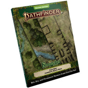 Pathfinder 2E Flip-Mat Multi-Pack Campsites - 3 Battle Maps 24"x 30" for Kingmaker Adventure Path Tabletop RPG