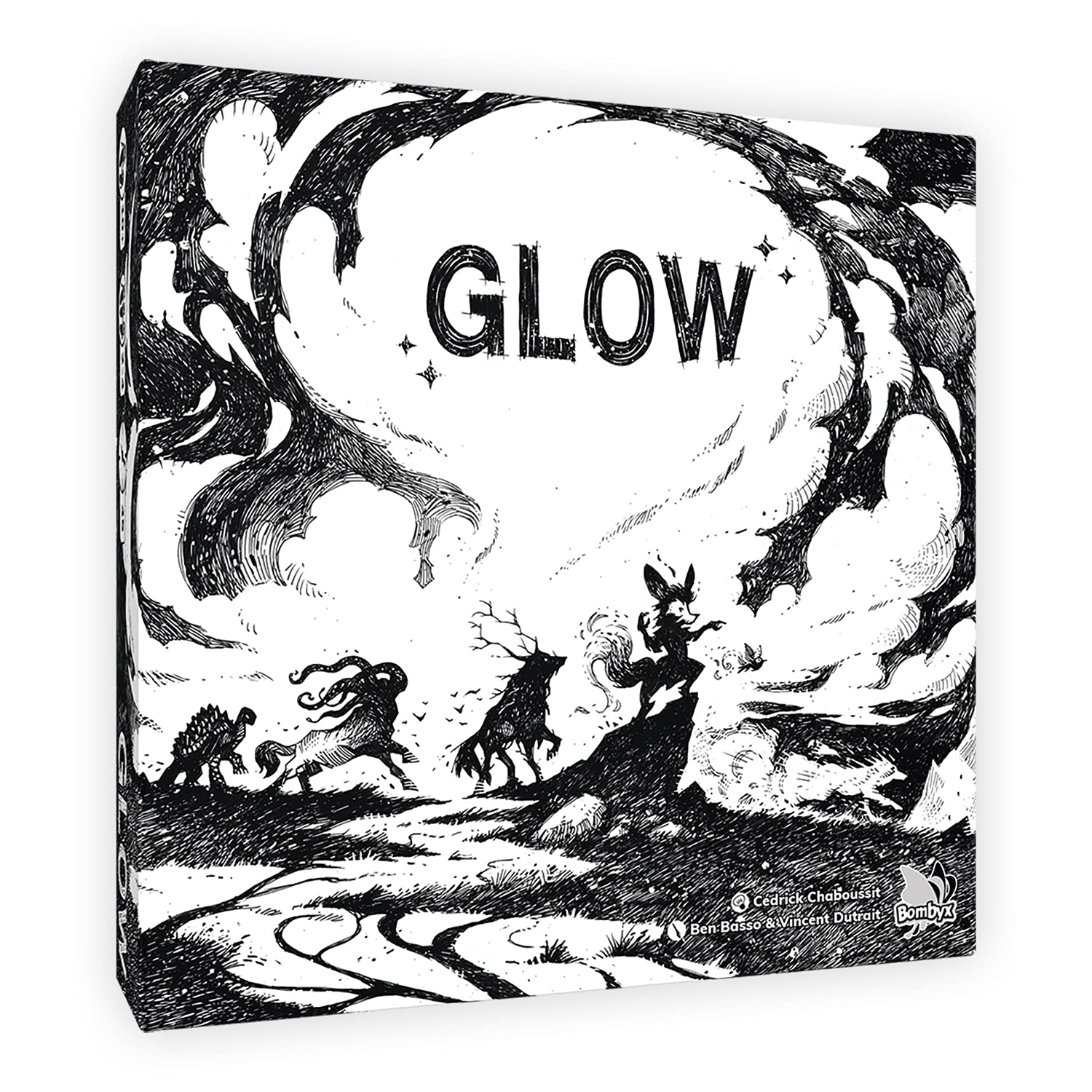 Bombyx Glow | A Card-Drafting, dice-Rolling, and Combinations Game for 2-4 Players