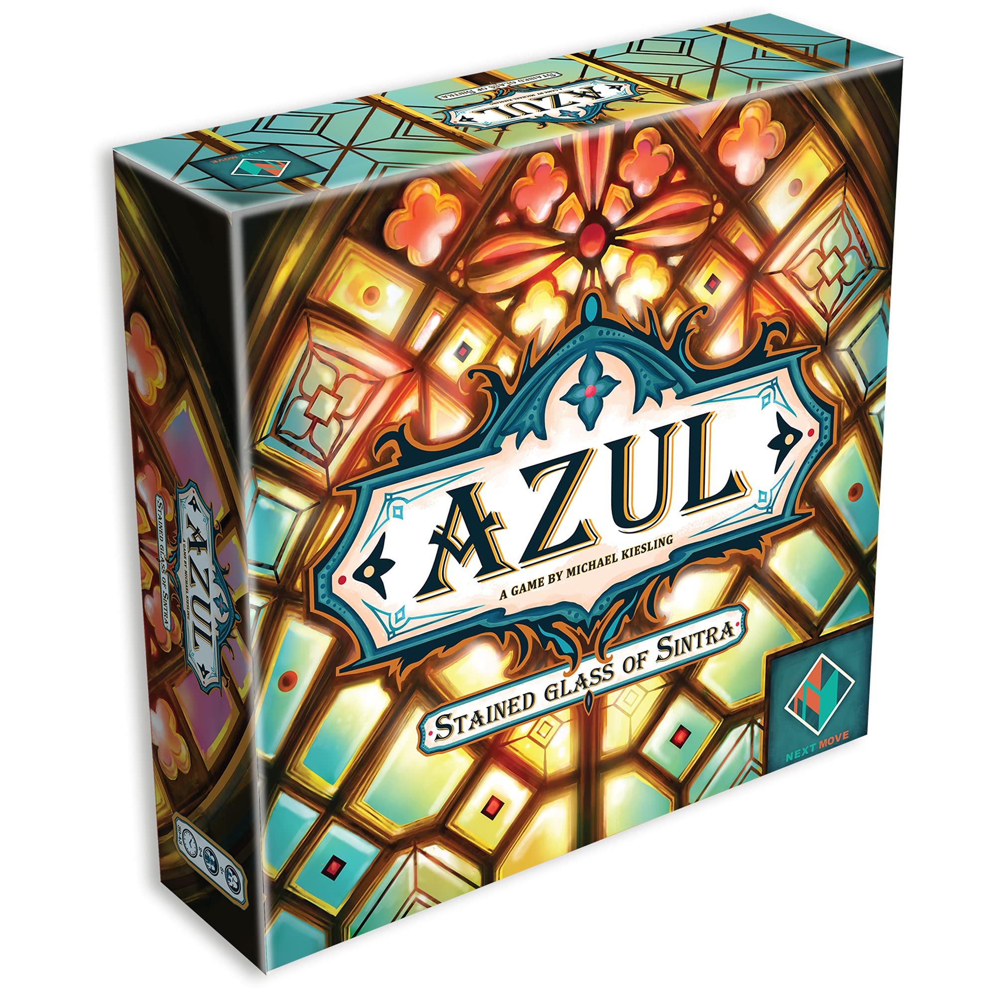 Asmodee Azul Stained Glass of Sintra Board Game EXPANSION - Craft Colorful Window Panes, Tile-Placement Strategy Game for Kids & Adults, Ages 8+, 2-4 Players, 30-45 Minute Playtime