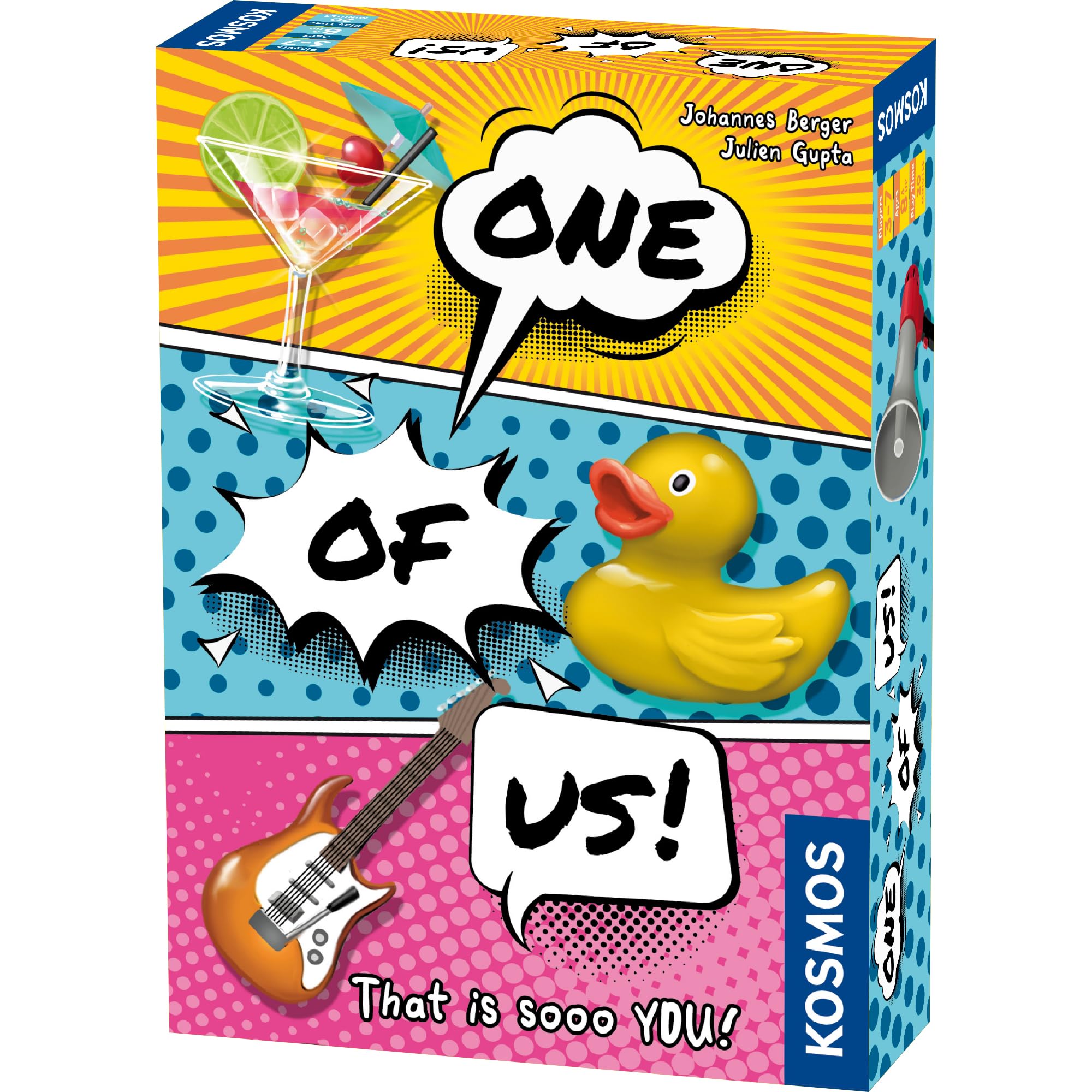One of Us - Cooperative Party Game | ICE Breaker | Color-Blind Friendly | Casual | Voting Game