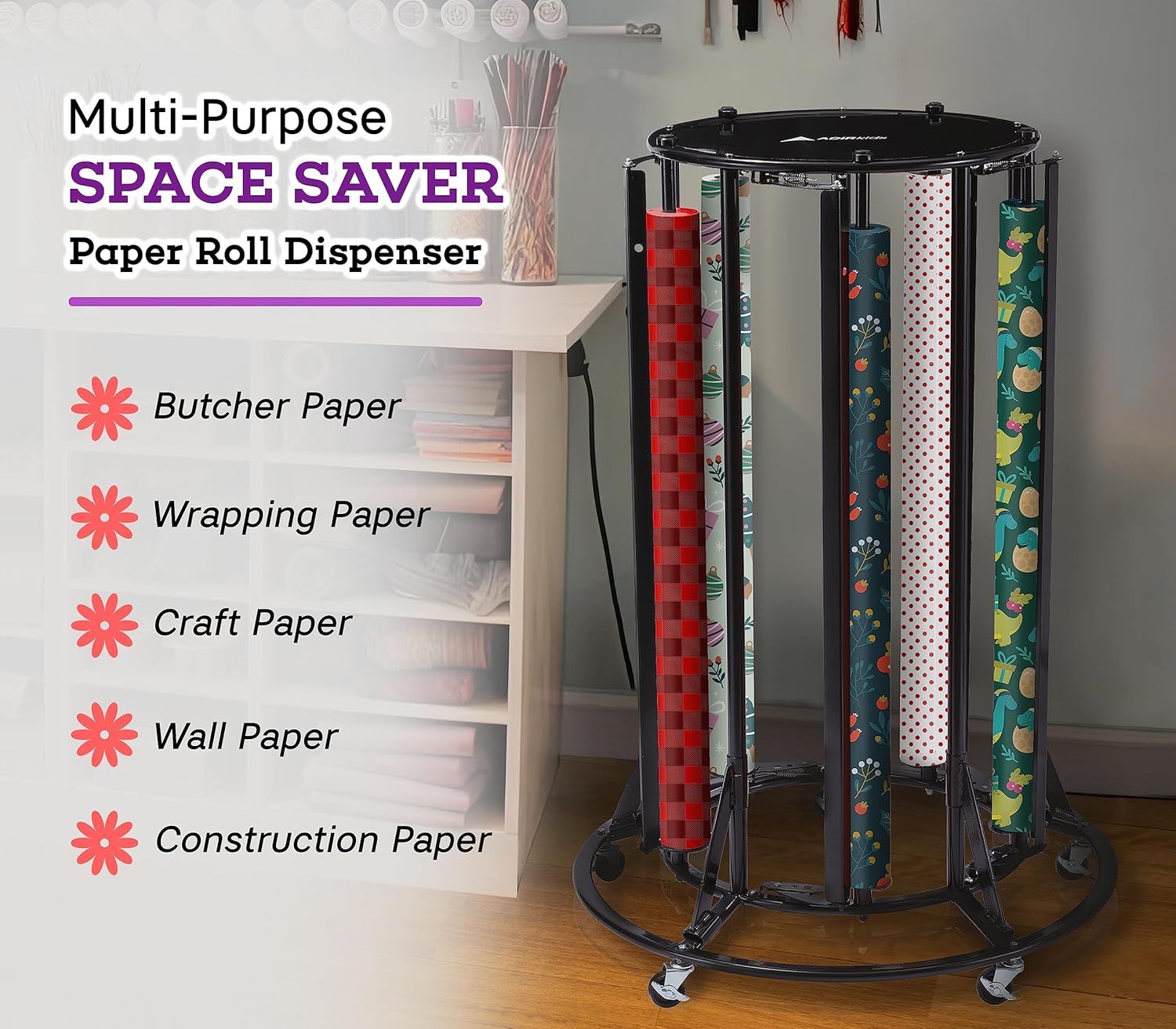 PAPER ROLL DISPENSER (5 ROLL)