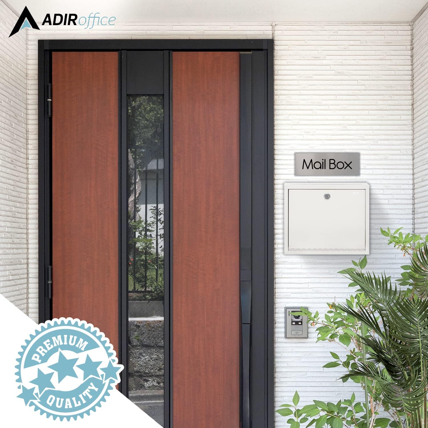 Wall Mountable Large Steel  Drop Box