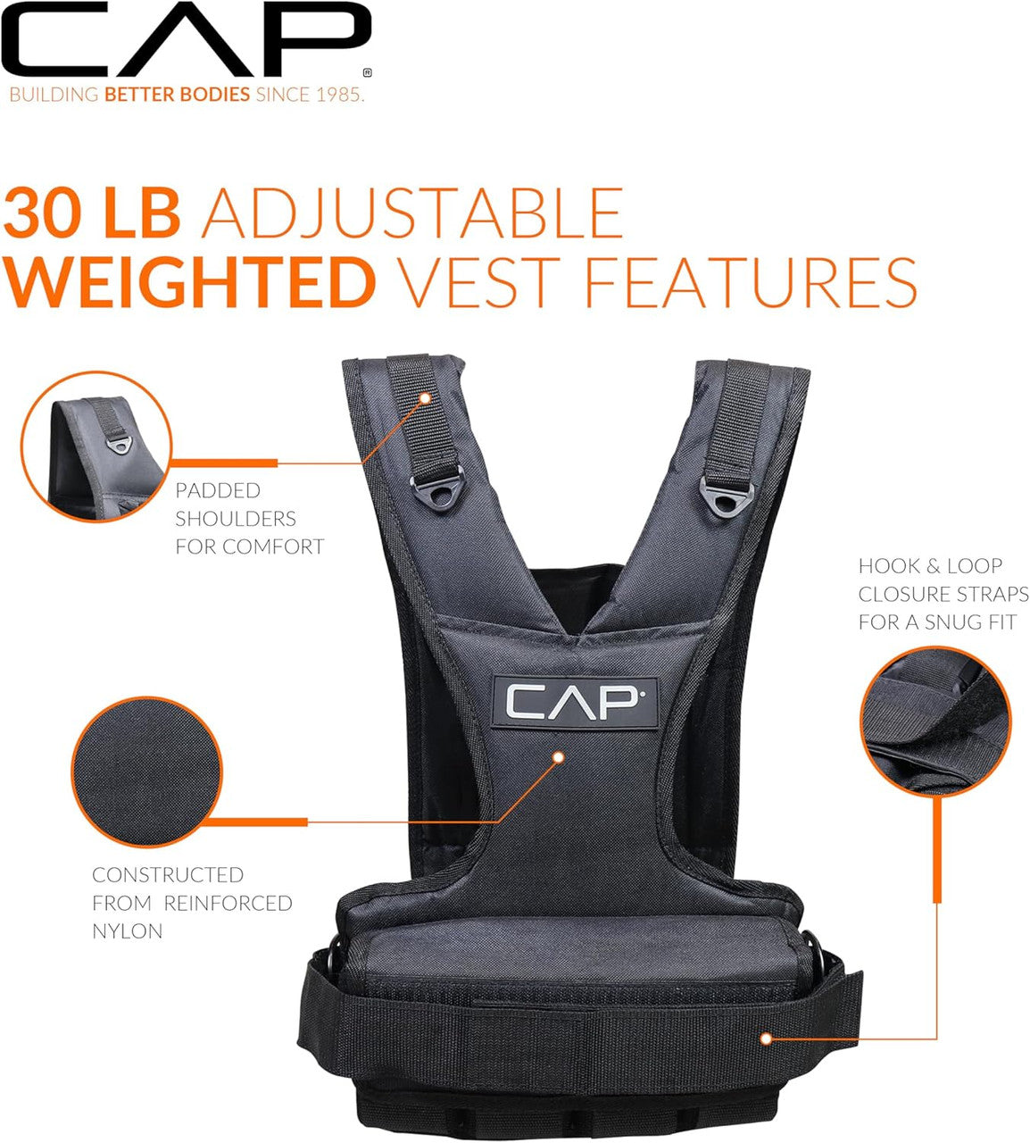 CAP 30 lb Weighted Vest for women