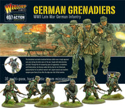Warlord Games German Grenadiers - 28mm Scale Plastic Miniatures for Bolt Action Highly Detailed World War 2 Miniatures for Table-top Wargaming