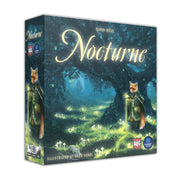 AEG & Flatout Games | Nocturne - Set Collection & Bidding Board Game | Play as Fox Mystics, Find Magical Items & Cast Spells | Ages 10+ | 1-4 Players