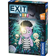 EXIT: The Game - Kids - Midnight Spooktacular, Fun Puzzle Mystery, Cooperative, 1-4 Players