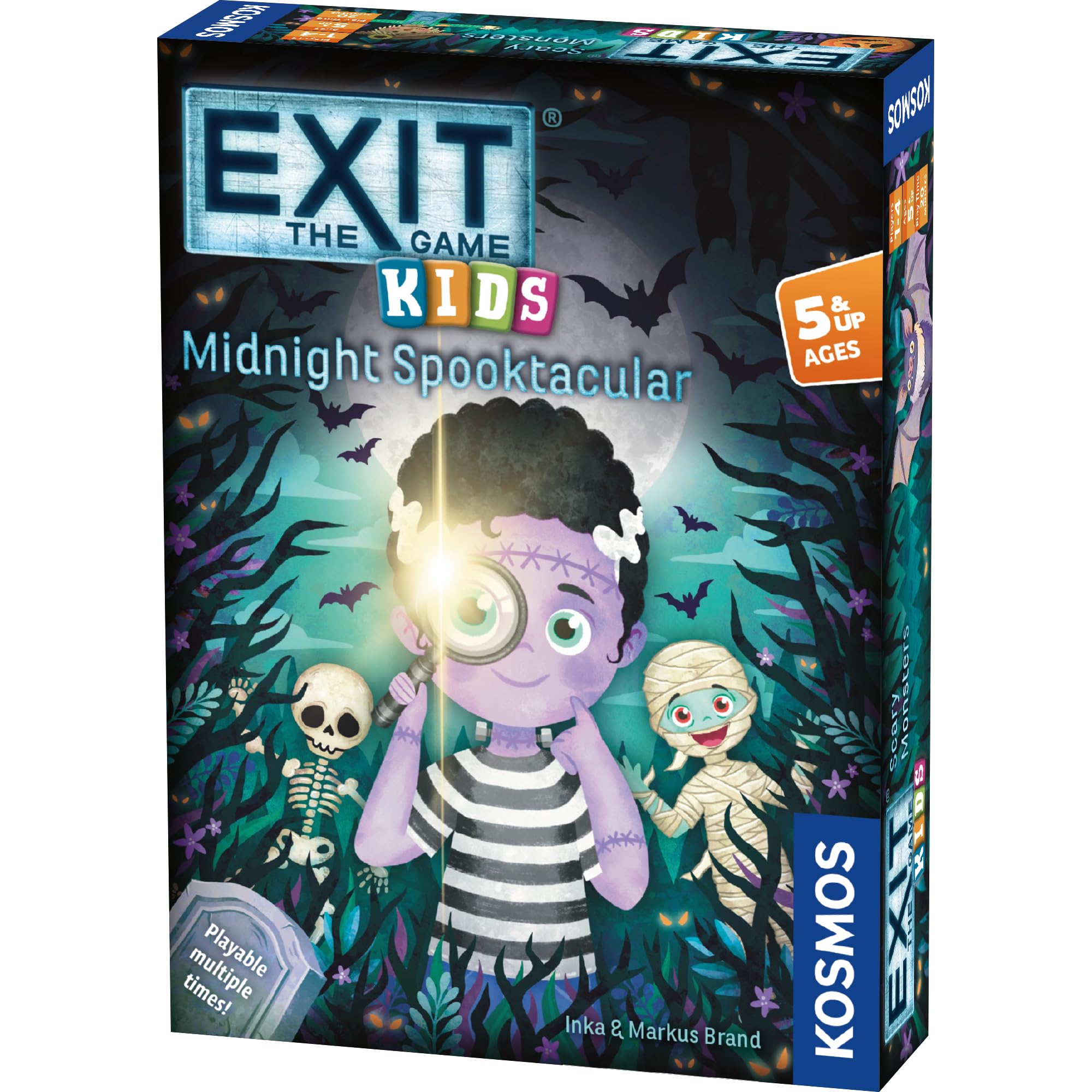 EXIT: The Game - Kids - Midnight Spooktacular, Fun Puzzle Mystery, Cooperative, 1-4 Players