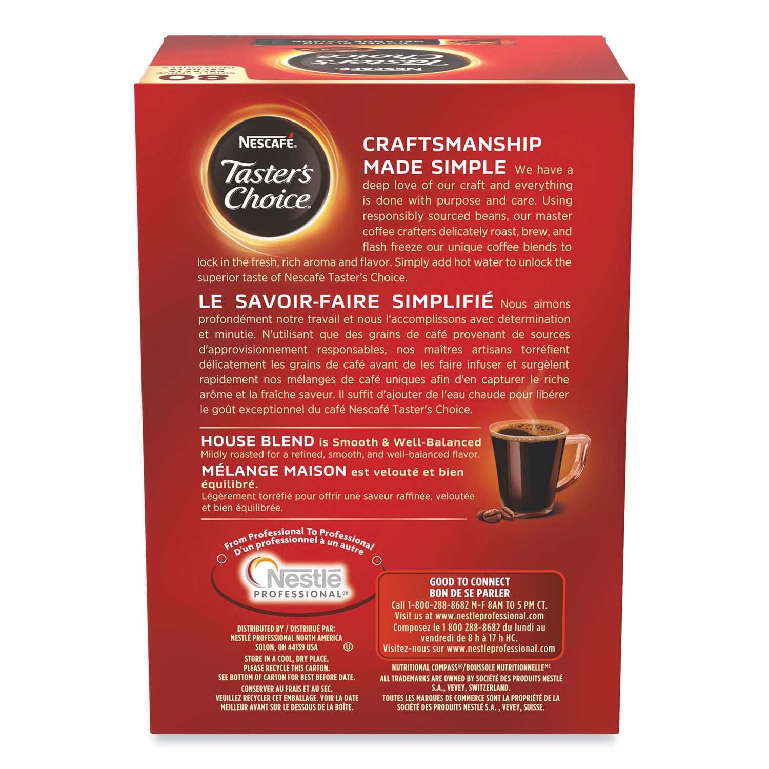 0.1 oz Per Packet - 80 Stick - Instant - House Blend - 80 / Box