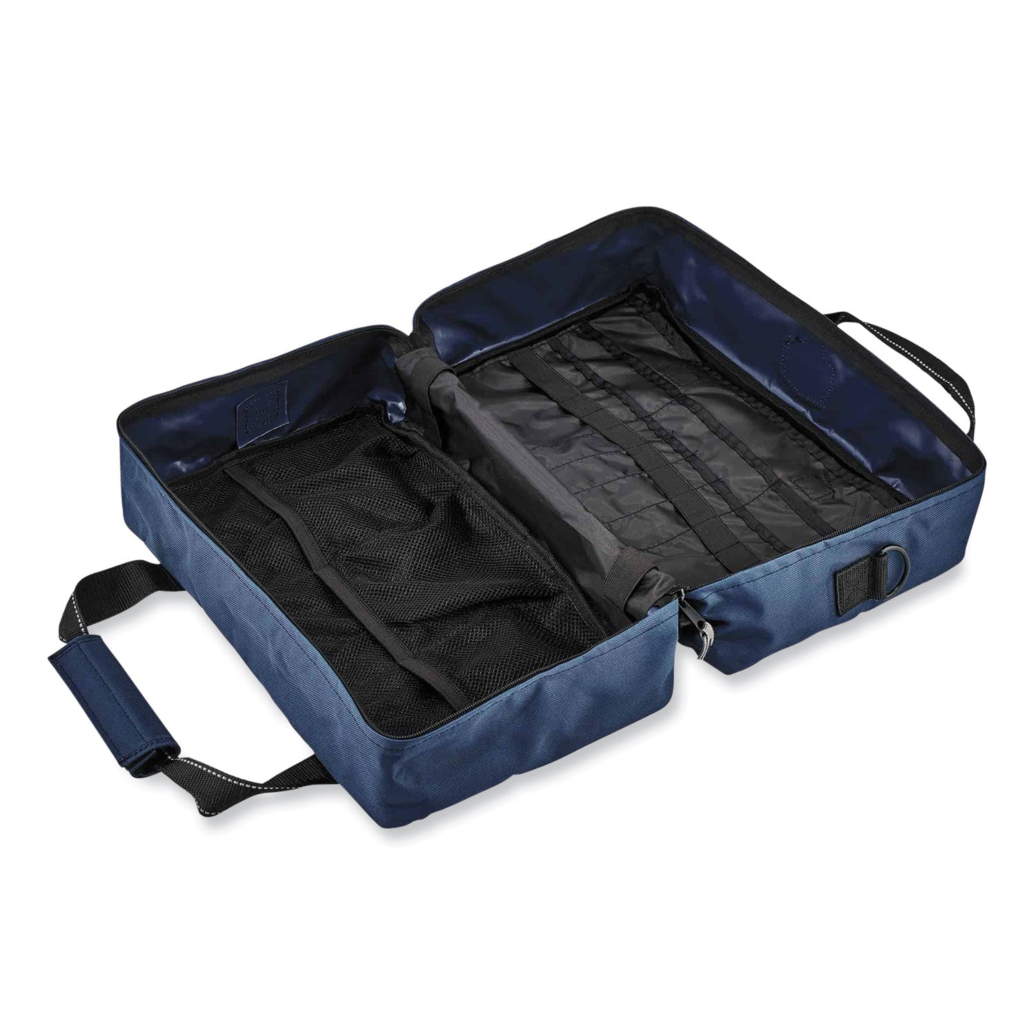 600D Polyester Body - Reflective Trim - 10" Height x 7.5" Width x 16.5" Depth - Small Size - 1 Each