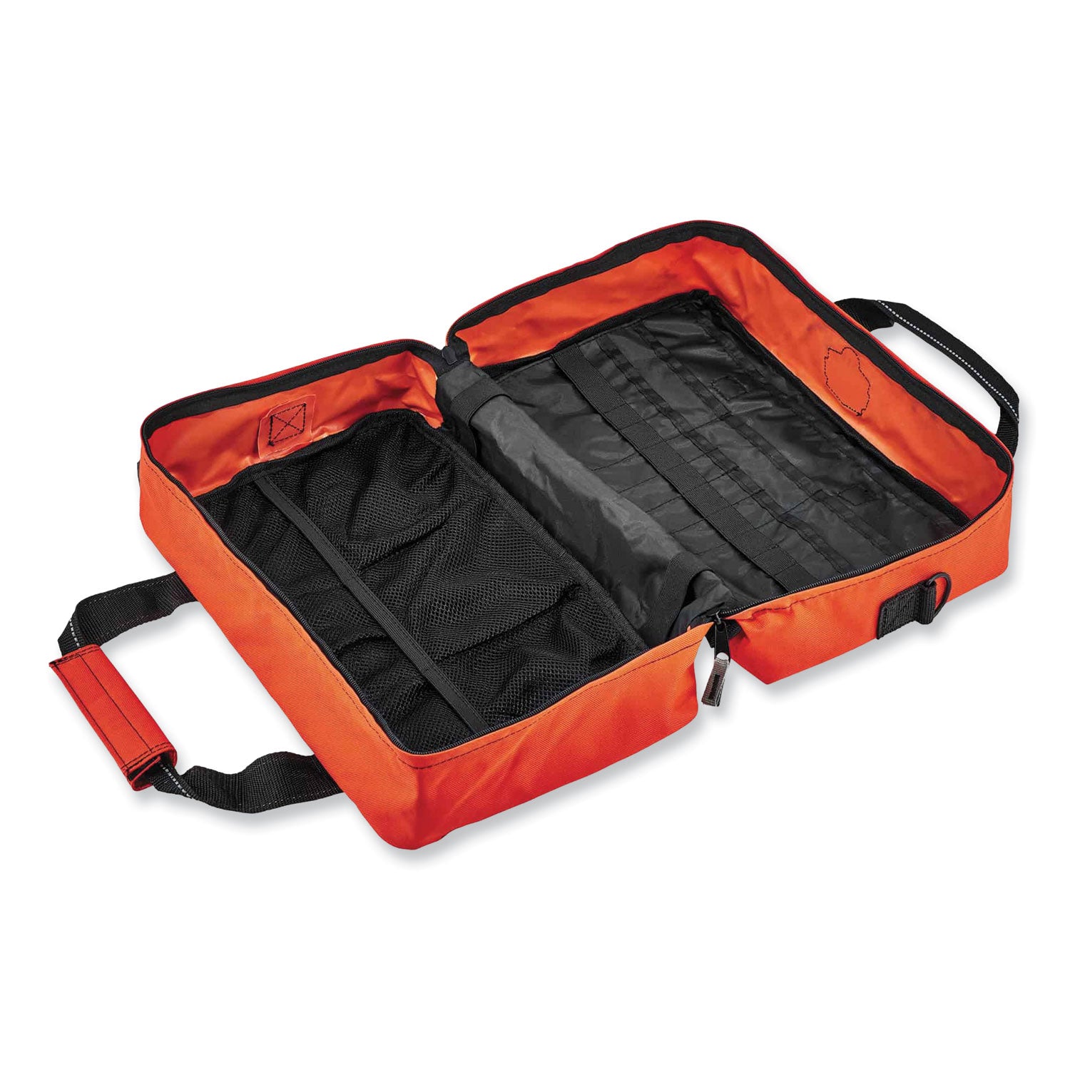 600D Polyester Body - Reflective Trim - 10" Height x 7.5" Width x 16.5" Depth - Small Size - 1 Each