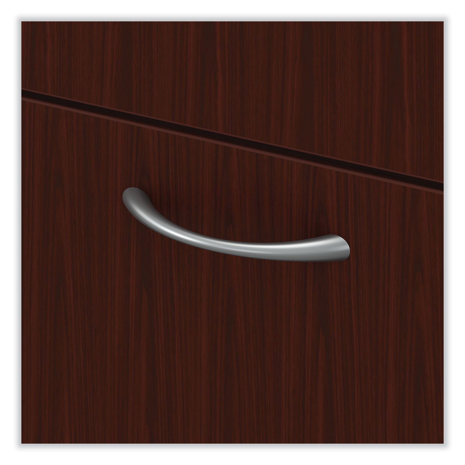 HON Mod HLPLPMBBF Pedestal, 3 Drawers, Traditional Mahogany Finish, 28" H x 15" W x 20" D, 1 Each