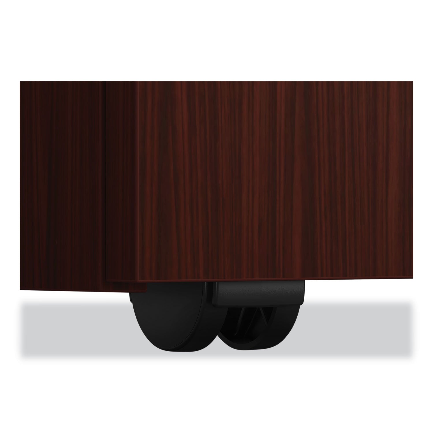 HON Mod HLPLPMBBF Pedestal, 3 Drawers, Traditional Mahogany Finish, 28" H x 15" W x 20" D, 1 Each