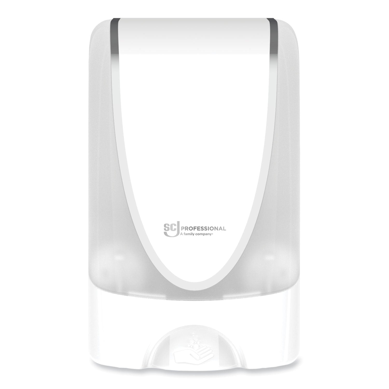 SC Johnson TouchFREE Ultra Dispenser - Automatic - 1.27 quart Capacity - Support 4 x D Battery - Touch-free, Wall Mountable - White - 1 Each