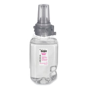 Gojo&reg; ADX-7 Dispenser Antibacterial Hand Soap Refill - Plum Scent - 23.67 fl oz - Pump Bottle Dispenser - Bacteria Remover, Kill Germs - Hand, Skin - Moisturizing - Antibacterial - Clear - Rich Lather, Bio-based - 1 Each