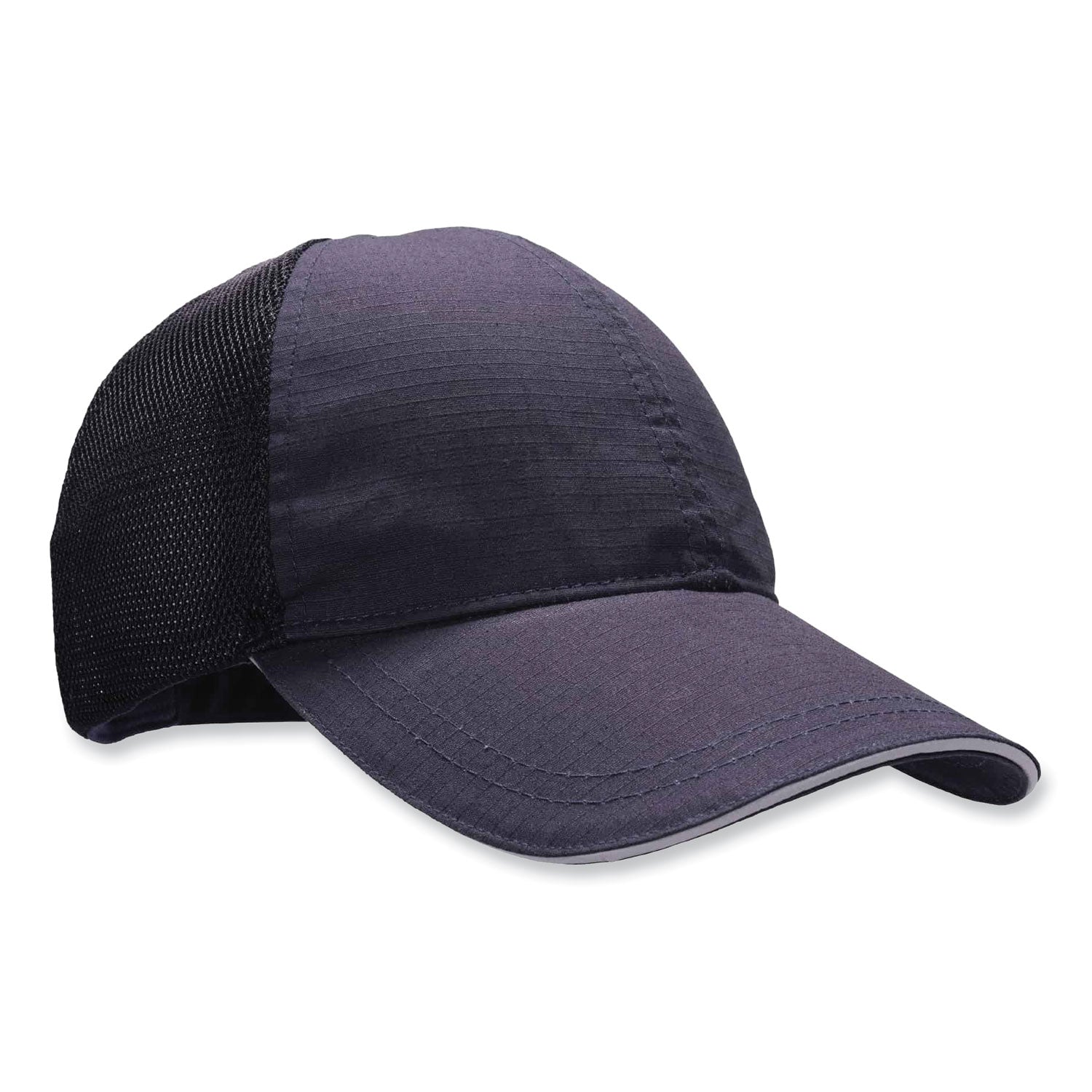 Ergodyne 8946 Standard Baseball Cap, Navy, One Size, Reflective, Adjustable, Breathable, Lightweight, Comfortable, Machine Washable, Hook & Loop Closure, Mesh Back, 1 Each
