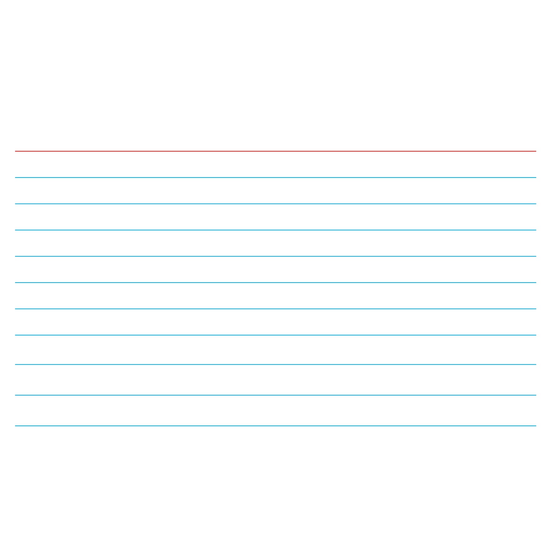 Index Cards, 3" x 5", White, Pack of 100