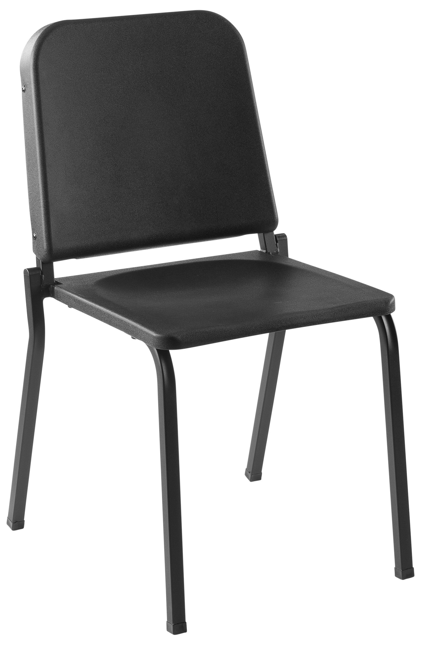 NPS® 8200 Series Melody Music Chair, 18"H, Surface Color: Black, Frame Color: Textured Black